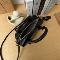 LIZAKOSHT - Vintage Ladies Messenger Bag New Handbags for Women shoulder bags PU Leather Luxury Square Bag small totes bolsos