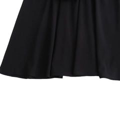 LIZAKOSHT - European and American Women's Spring Dress Elegant Wind Sleeveless Vest Skirt Contrast Design Long Skirt Women.