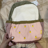 LIZAKOSHT - Kids Backpack Little Apple Embroidered Lightweight Schoolbag For Toddler Cute Mini Bag For Baby Kindergarten