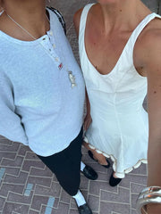 LIZAKOSHT - Elegant Solid Flower Hem Women Mini Dress Fashion Square Neck Sleeveless Slim Dresses Summer Lady Chic Beach Vacation Robes 2024