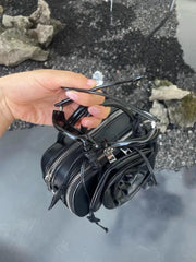 LIZAKOSHT - Korean Niche Design Rose Flower Handbag New Korean Style Single Shoulder Crossbody Small Square Bag