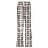 LIZAKOSHT  -  Streetwear Drawstring Plaid Pants Elastic Waisted Fashion Casual Sweatpants Harajuku Aesthetic Y2K Straight Pants