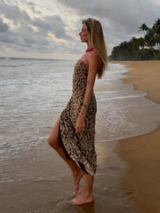 LIZAKOSHT - Strapl Onepiece Side Slit Dr Bridesmaid Dr Evening Par Gown mid Waist One oulder Sle No Sve Ele Women