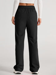 LIZAKOSHT - High Waist Wide Leg Pants
