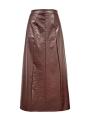 LIZAKOSHT - High Waist Midi Skirt