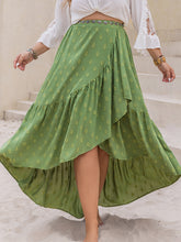 LIZAKOSHT - Plus Size High-Low Skirt