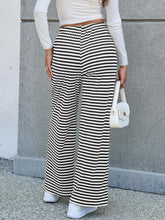 LIZAKOSHT - Lovelet Striped Wide Leg Pants