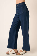 LIZAKOSHT  -  Mittoshop High Waist Wide Leg Jeans