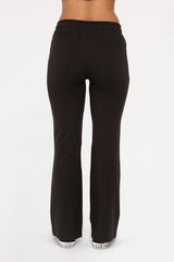 LIZAKOSHT - Mono B Drawstring Flared Pants