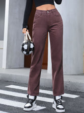 LIZAKOSHT - Straight Leg Jeans with Pockets
