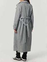 LIZAKOSHT - Collared Neck Long Sleeve Longline Coat