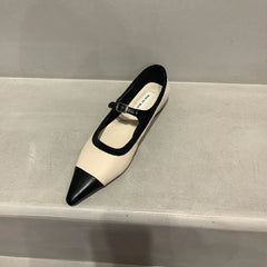 Lizakosht New Spring Flats Shoes Fashion Bow-knot Casual Women Loafers Pointed Toe Shallow Slip On Elegant Ballerina Shoes