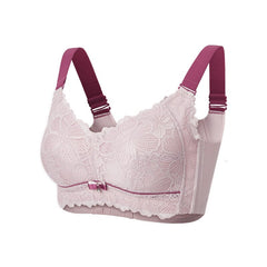 Plus Size Bras For Woman Minimizer Lace Bralette Wire Free Push Up Lingerie Underwear For Woman Convertible Straps Bras Ladies
