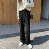 Lizakosht Summer Women Work Suit Pants Spring Quality Elegant Office Lady Long Trousers New Solid High Waist Female Pants