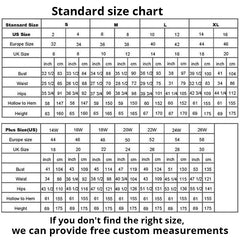 Eightree Blue Prom Dresses 2022 A-Line Spaghetti Straps Green Crystals Party Gown Tea Length Robes de cocktail Dress with Pocket