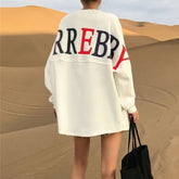 Autumn And Winter Explode The Long Coat In Europe And America Hip Hop Of Loose Fashionable Hong Kong Wind To Add Velvet Hoodie