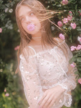 Women's Pajamas for Women Sexy White Lace Perspective Floral Embroidery Chiffon Tie Short Top Pajamas Sleepwear Pajama