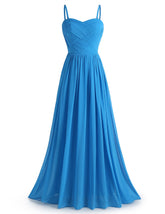 Cheap Elegant Coral Evening Dress Chiffon Pleat Evening Dresses Long Free Shipping robe de soiree Floor Length Party Gown Formal