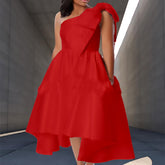 Women Summer Dress Sexy Bodycon Dress 2021one Shoulder Plus Size Dress 3XL Elegant Prom Wedding Evening Party Dress