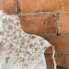 Palace style chain link flower gold silk embroidery bra lace soft bone shaping thin underwear light luxury girl lingerie