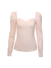 Lizakosht Korean Style Vintage Blouse Women Petal Collar Long Sleeve Sexy Clavicle Ladies Elegant Tops Fashion Casual Daily Base T-Shirt