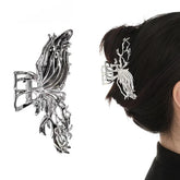 Lizakosht Luxury Hollow Out Metal Hair Claw For Women Girls Geometric Hair Crab Female Vintage Bowknot Catch Clip Fashion y2k Accessories