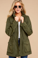 Lizakosht Military Jacket Women Hooded Windbreaker Autumn Winter Female Long Sleeve Outerwear Casual Streetwear Stand Collar Zip Up Jacket