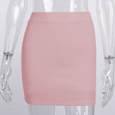 Lizakosht Summer Women's Sexy Colorful Multi Half Skirt Temperament Commuter Versatile Wrap Hip