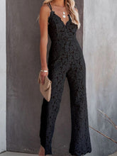 Lizakosht Solid Color Lace Stitching Sleeveless Casual Suspender Jumpsuit Sexy Streetwear Jumpsuit Women Jump Suits for Women Jumpsuits