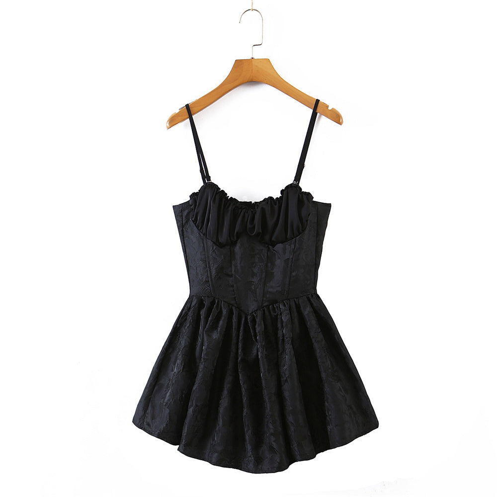 Lizakosht  Evening party dresses for women 2022 Summer clothes sexy off shoulder dress elegant vintage embroidered dress mini black