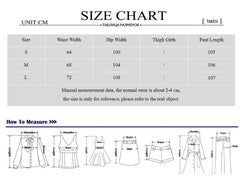 Lizakosht Women's Trendy High Street Baggy Cargo Jeans Straight Pants Tassel Wide Leg High Waist Denim Trouser Y2k Streetwear Harajuku