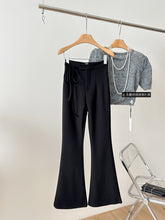 Lizakosht Casual Black Flared Pants For Woman Loose Comfortable Trousers Loose Women Pants For Women