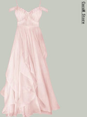 Party Pink Strap Dress Evening Women Casual Boho Beach Style Midi Dress Office Lady Korean Clothing 2022 Summer Chic Elegant