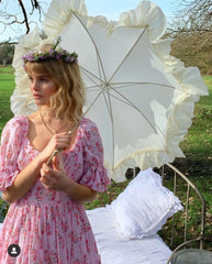 Lizakosht pink floral summer dress sweet girl tiered ruffled party dress smocked bodice short sleeve mini dress women