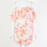 High Quality Summer Bodycon Dress Women Ruffle Dress 2022 New Arrivals Off The Shoulder Sexy Party Dress Clubwear