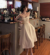 Lizakosht Summer Women's Sexy Spaghetti Strap Prom Dress Female Fashion Sleeveless Slim Evening Party Club Clothes  Vestidos