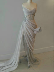 Cocktail Dress Women Summer Banquet Gown Tulle Robe Hight Waist Backless Evening Maxi Bodycon Elegant 2022 Charity Gala Dress