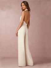 Lizakosht Ladies Spring Summer Sexy Sleeveless Jumpsuit Casual Female Bodysuit Loose Party Jumpsuit Backless Office Jumpsuit Sexy Jumpsuit