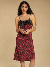 Spaghetti Strap Midi Dress Summer Ladies Rose Floral Print Tie Belt Sleeveless Long Dresses Female Elegant Vintage Robes Holiday