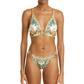 Lizakosht New Two-Piece Swimwear Retro Sexy Bikini Swimming Chiffon Beach Dress Swimsuit Cover Up Summer Beach Wear