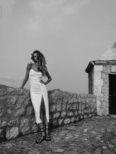 Lizakosht Women Fashion Pleated Camisole Dresses Solid Drawstring Elegant Party Dress Sleeveless Casual Chic Female Mid-Calf Outwear