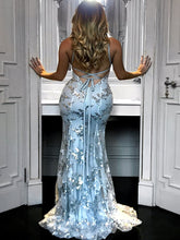 Nightclub Women'S Wear Sequin Dresses Sexy V-neck Suspender Backless Lace Dress Summer Evening Grey Dress