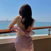 Sexy outfits for woman Summer cami top women cute sexy vintage clothes crop top slash neck pink tops white crochet top punk