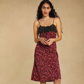 Spaghetti Strap Midi Dress Summer Ladies Rose Floral Print Tie Belt Sleeveless Long Dresses Female Elegant Vintage Robes Holiday