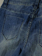 Lizakosht Vintage Street Jeans Women Fashion 90s Y2K Streetwear Low Waist Casual Denim Baggy Sexy Aesthetics Wide Leg Straight Trousers