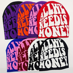 Y2K Letter Pattern Thermal Knit Hat - Trendy, Coldproof Winter Beanie