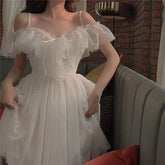 Lizakosht Actual Photo Of Long Sling Dress With Lace Sunscreen In Soft Yarn In Summer Of 2021 2 Piece Set Women Sleeveless Dress