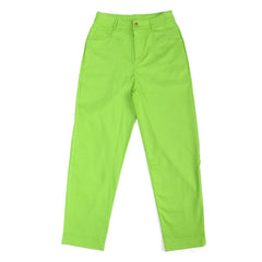 Women's Casual Pants Punk Harem Trousers Ladies Autumn High Waist Hip Hop Boyfriends Long Pants Female Green Yellow Plus Size