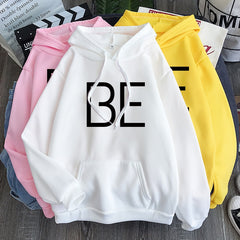New Album BE Print Harajuku oversize Hoodie Kpop Korean Style loose Sweatshirt Korean fashion Hip Hop All-match Leisure