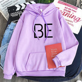 New Album BE Print Harajuku oversize Hoodie Kpop Korean Style loose Sweatshirt Korean fashion Hip Hop All-match Leisure